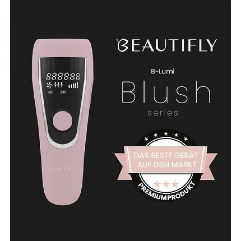Beautifly B-Lumi Blush Hair Removal Laser with Photorejuvenation Function IPL Hair Removal Device for Women