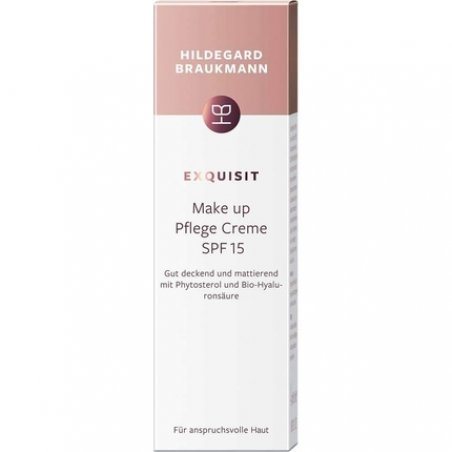 Hildegard Braukmann Exquisit Make-up Pflege Creme SPF 15 Tinted Face Cream 50ml
