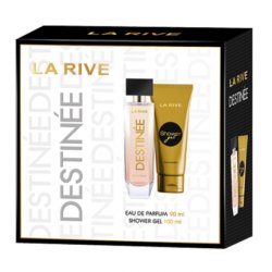 La Rive DESTINEE Gift Set EDP 90ml and 100ml Shower Gel - New and Original