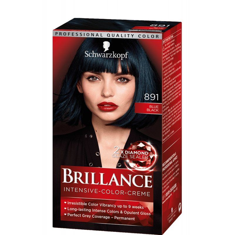 Schwarzkopf Brillance Intensive Color Creme Blue Black