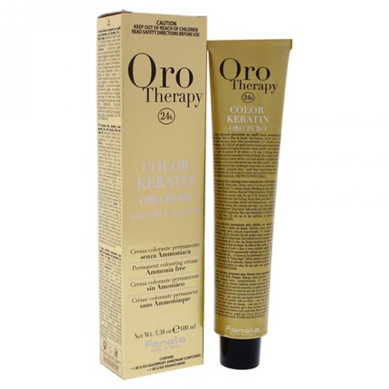 Fanola Oro Therapy Color Keratin 6.5 100ml Dark Blonde Mahogany