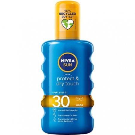 Nivea Sun Protect & Dry Touch Transparent Sun Spray Spf 30 200ml