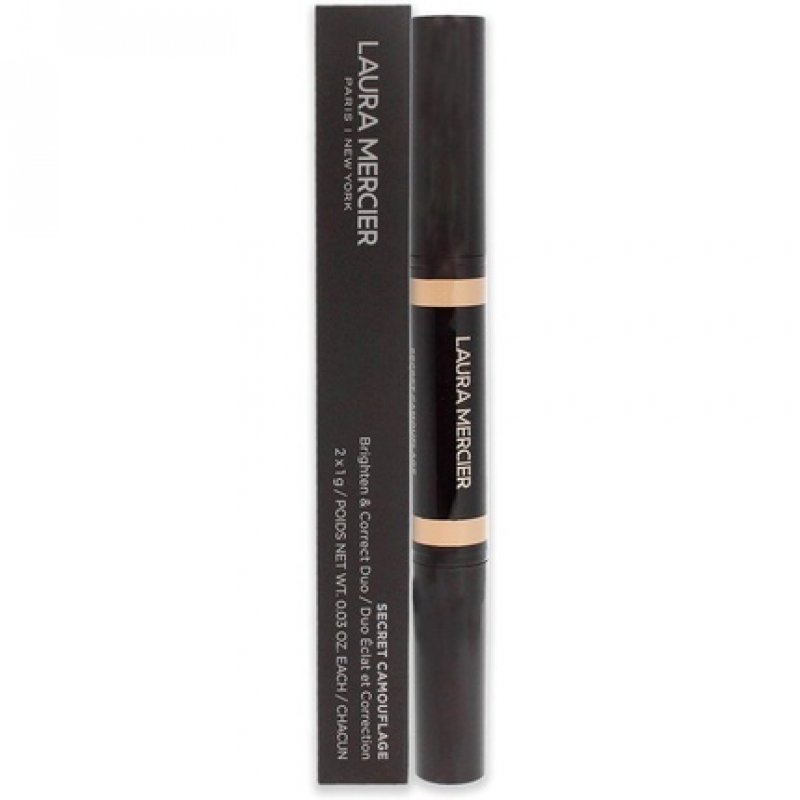 Laura Mercier Secret Camouflage Concealer Duo Stick 1N Fair with Neutral Undertones for Women 0.06 oz Pink
