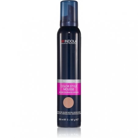 Indola Colour Style Mousse Medium Blonde 200ml