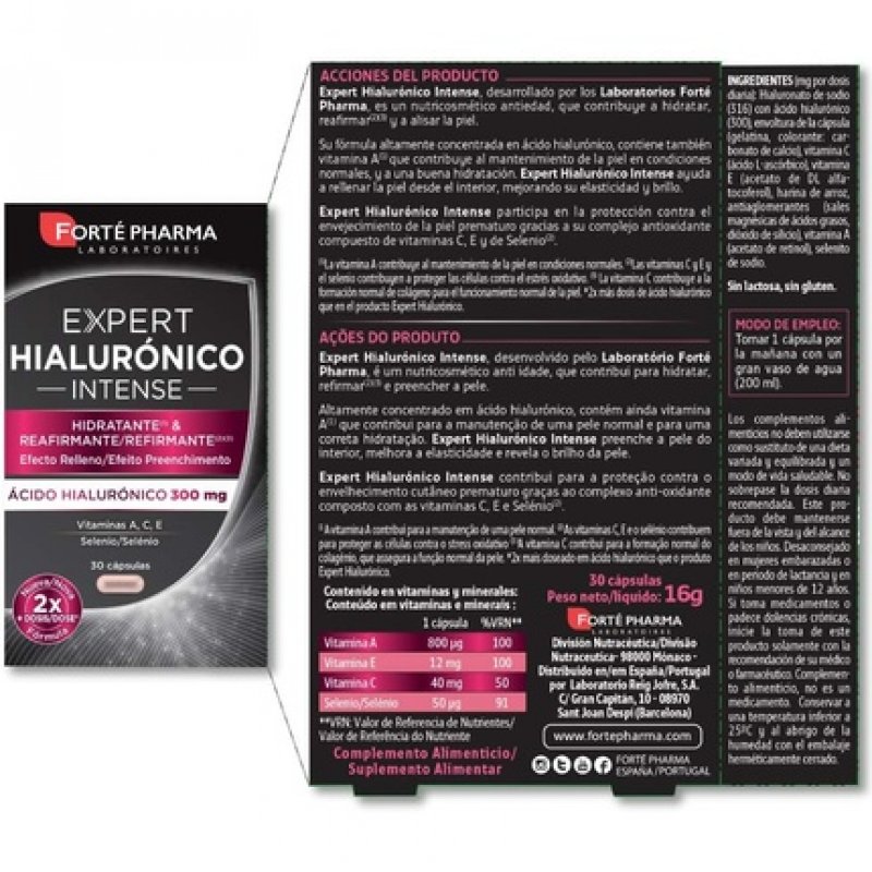 Expert Hial Intense 30 Capsules