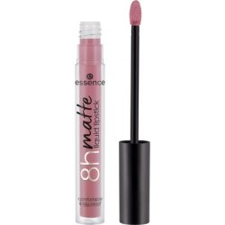 Essence 8h Matte Liquid Lipstick Highly Pigmented with Smudge-proof Matte Finish Vegan and Cruelty Free 06 Cool Mauve