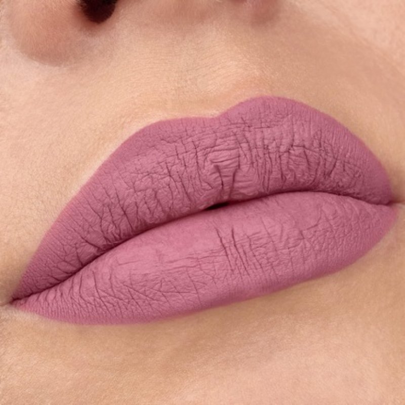 Essence 8h Matte Liquid Lipstick Highly Pigmented with Smudge-proof Matte Finish Vegan and Cruelty Free 06 Cool Mauve