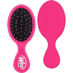 WetBrush Mini Detangler UltraSoft Bristles Travel Perfect Brush Suitable for All Hairtypes Pink