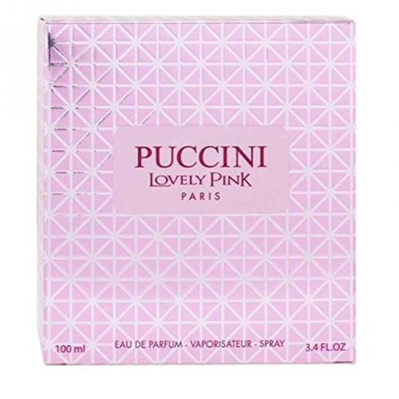 Puccini Lovely Pink Feminine Eau De Parfum 100ml 3.4 fl.oz