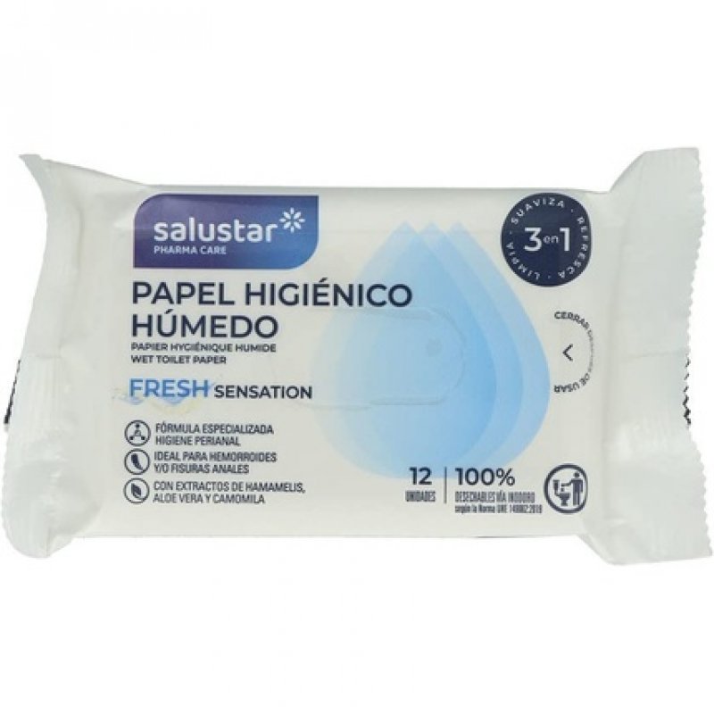 Salustar 12U ESP Hemorrhoid Relief Pads