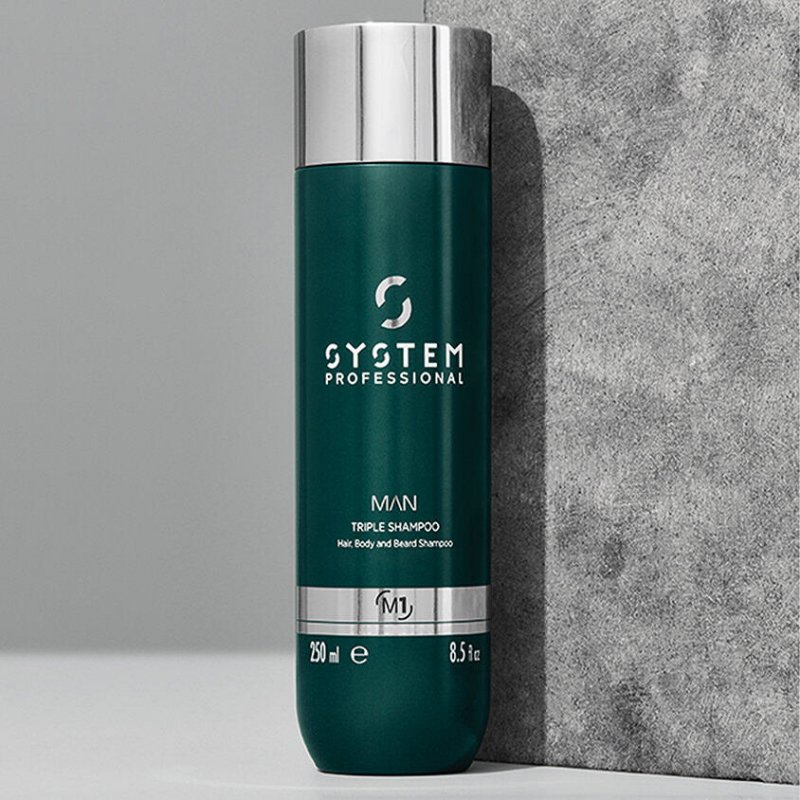 System Professional System Man Triple Shampoo, 250ml