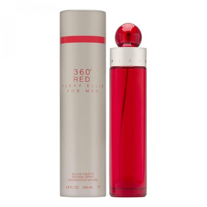 Perry Ellis 360 Red for Men Eau De Toilette Spray Cologne Fragrance 200ml 6.8oz
