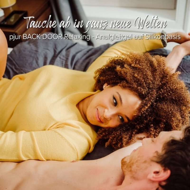 pjur Back Door Relaxing Silicone-Based Concentrated Anal Sex Lube with Relaxing Jojoba 250ml