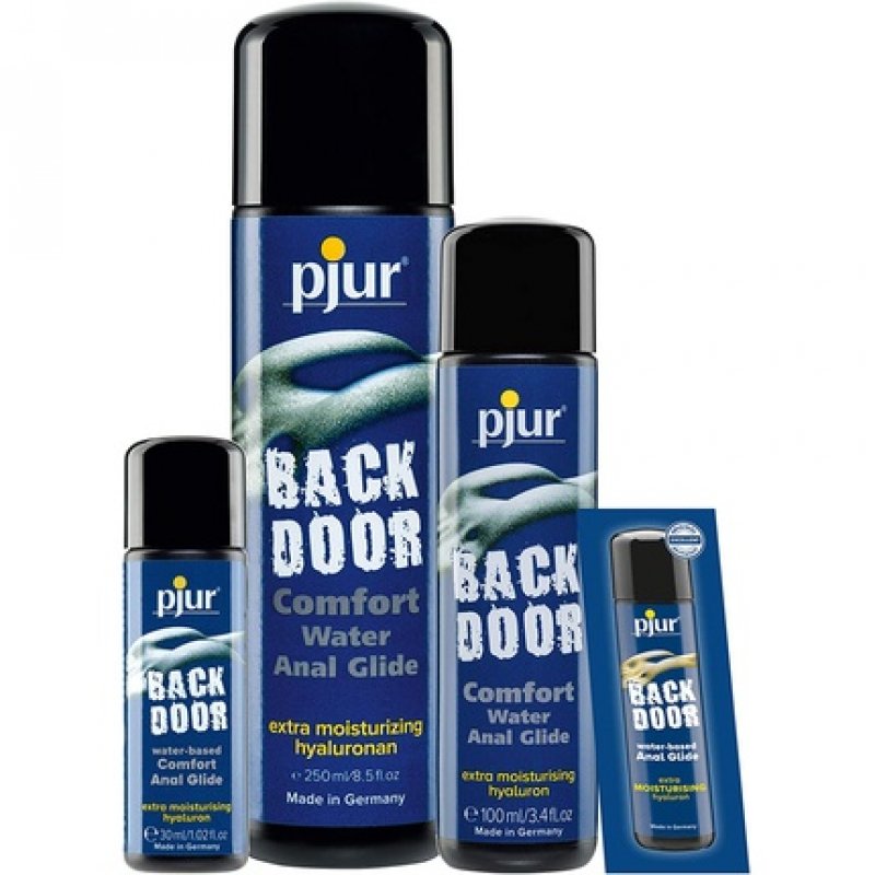 pjur BACK DOOR Moisturising Water-Based Anal Lubricant with Hyaluron for Anal Sex and Toys 30ml