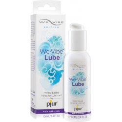We-Vibe Lube by Pjur Water-Based Lubricant for Use with WeVibe Toys 100ml Multicolor