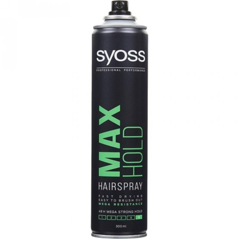 Syoss Max Hold Mega Strong Hair Spray 300ml