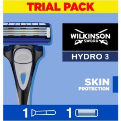 Wilkinson Sword Hydro 3 Skin Protection for Men Regular Razor Handle 1 Blade Refill Men's Razor