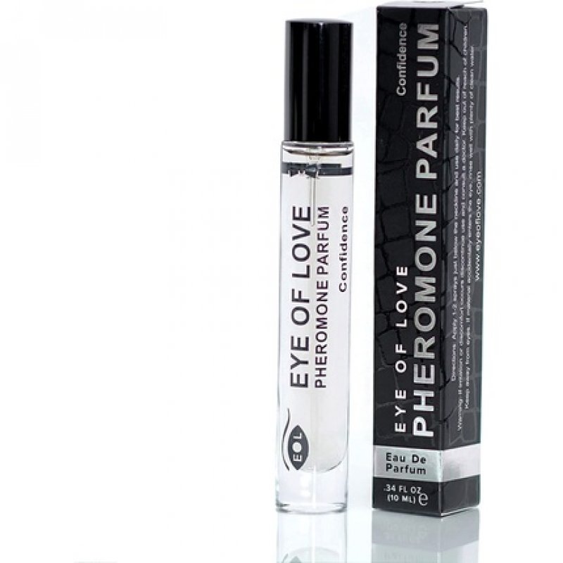 Confidence By Eye of Love Best Pheromone Cologne Perfume Spray to Attract Women - Travel Size 10ml