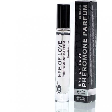 Confidence By Eye of Love Best Pheromone Cologne Perfume Spray to Attract Women - Travel Size 10ml