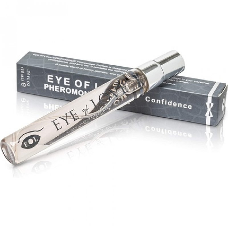 Confidence By Eye of Love Best Pheromone Cologne Perfume Spray to Attract Women - Travel Size 10ml