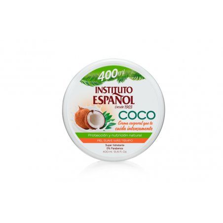 Instituto Español Coconut Moisturizing Cream 400 ml Crème