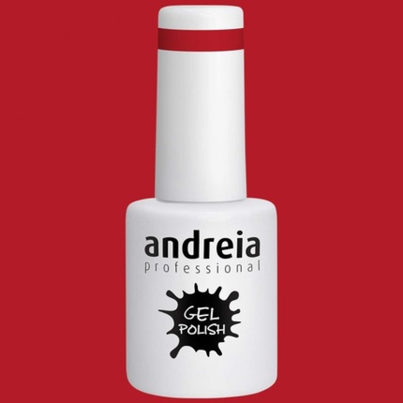 Andreia Semi-Permanent Nail Polish 214 Pink Red Black