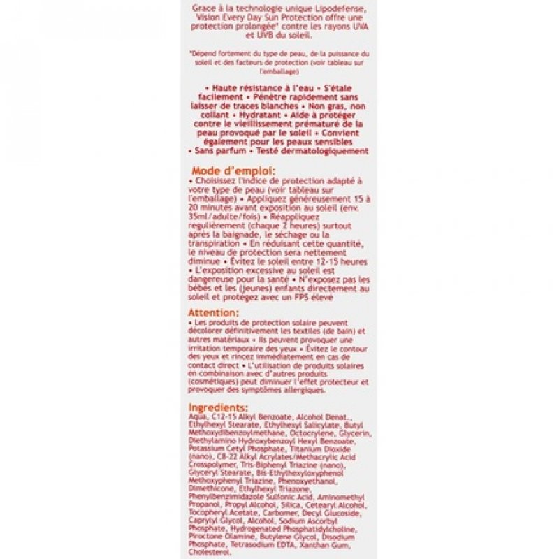 Vision UV Kids Sun Mousse SPF50