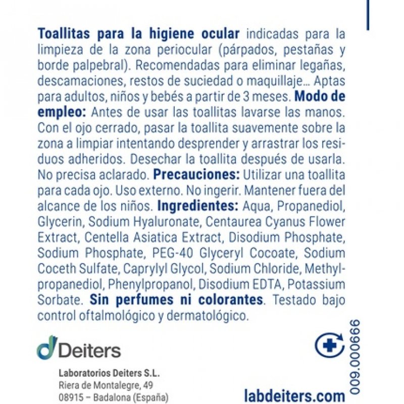 Deiters Wops Eye Towels 100g