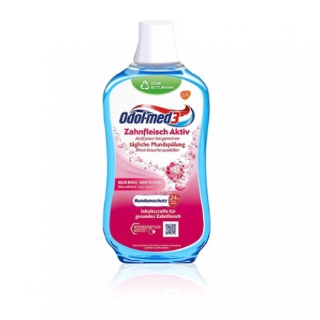 Odol-med3 Gum Active Mouthwash Alcohol-Free Mouthwash 500ml