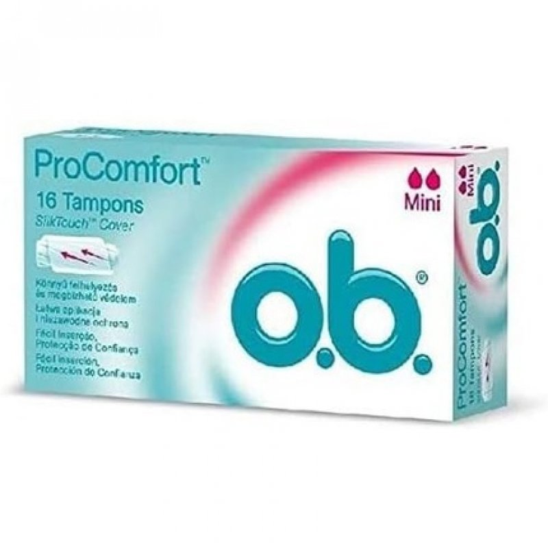 o.b. Pro Comfort Mini Tampons 16 Count