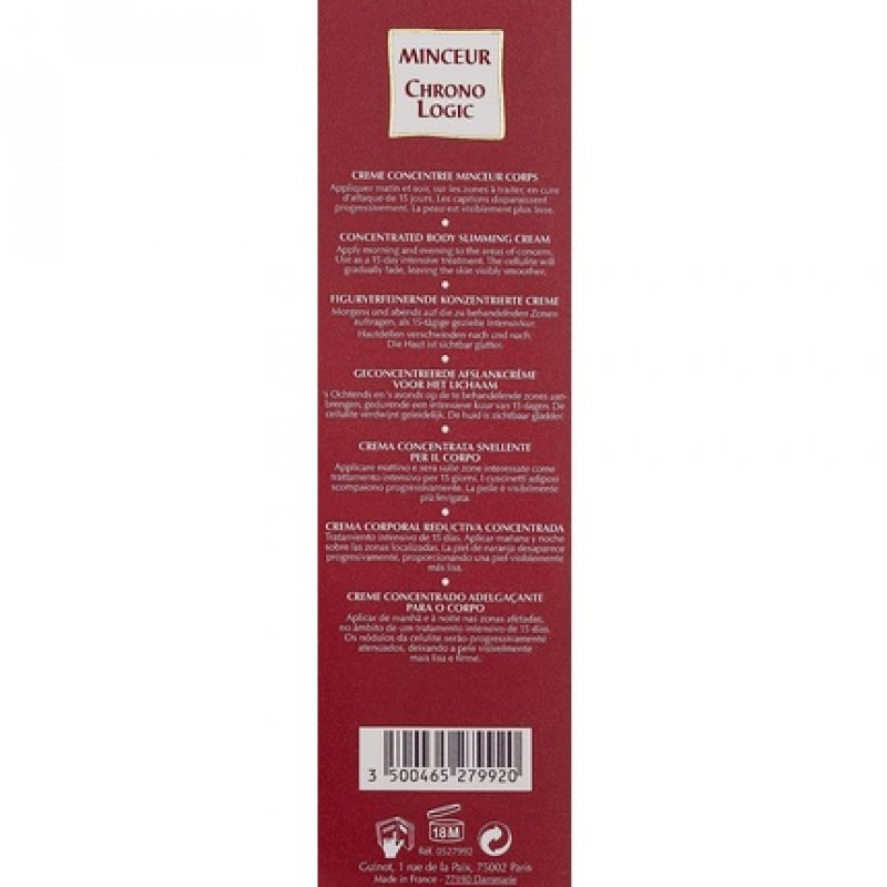 Guinot Minceur Chrono Logic Slimming Concentrated Body Cream 125ml
