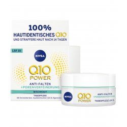 NIVEA Q10 POWER Anti-Wrinkle Pore Refining Day Cream Crème de jour Visage 50 ml