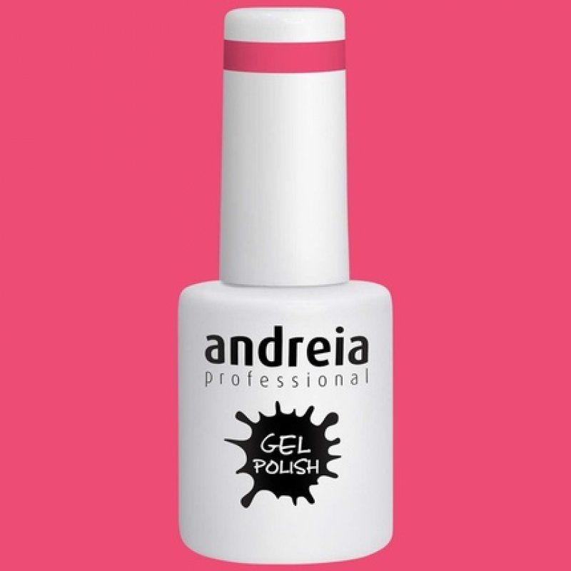 Andreia Semi-Permanent Nail Gel Polish for UV/LED Lamp Intense Shine and 4 weeks Lasting French Manicure Nail Gel
