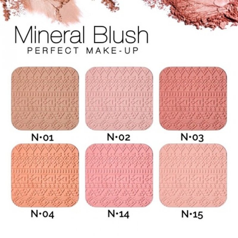 Mineral Blush Perfect Matte Makeup Rouge Long-lasting Compact Powder