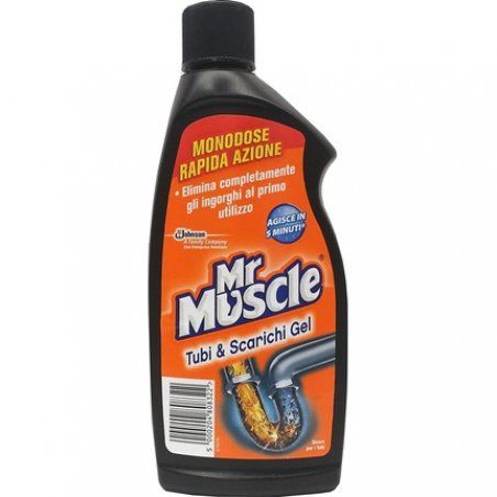 MR. Muscle Gel Tube and Exhaust Pack of 6 - 500ml Cleans in 5 Minutes