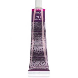 Londa Permanent Hair Colour Cream, 7/61 Medium Blond Ash Violet, 60 Ml