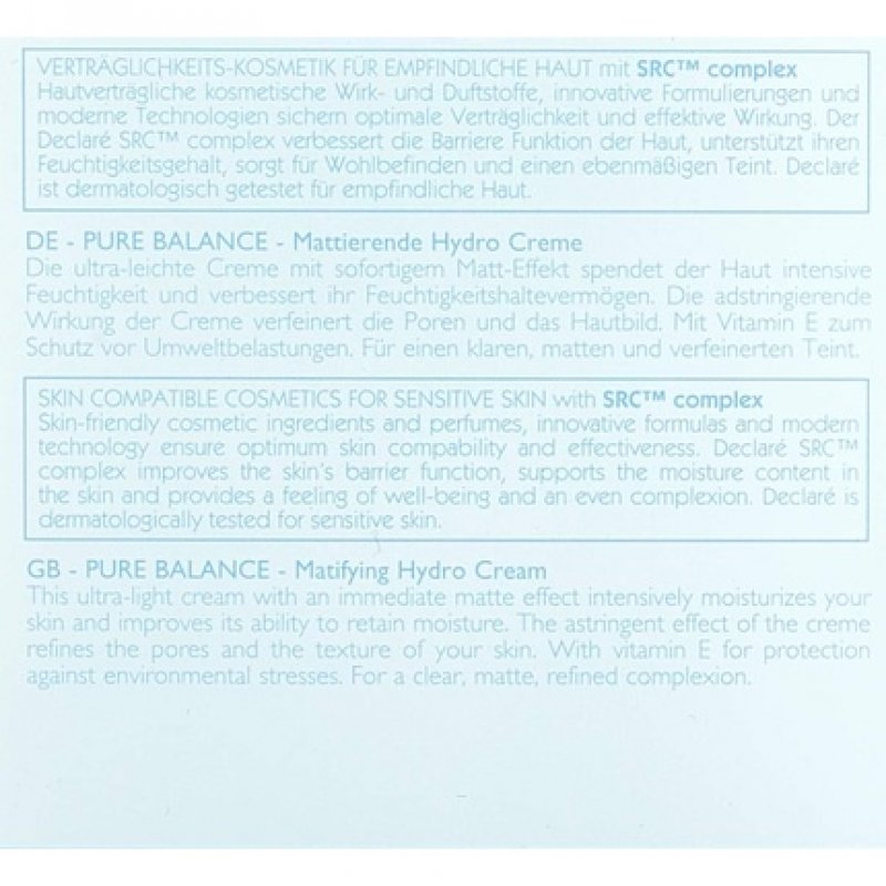 Declare Matifying Hydro Cream 1.7-Ounce Jar