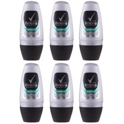 Rexona Sensitive Anti-perspirant Deodorant Roll On for Men 50ml - Pack of 6