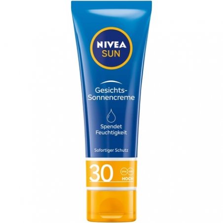 NIVEA Sun Protection & Care Face Sun Cream with SPF 30 50ml