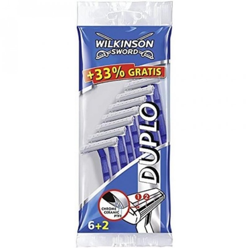 Wilkinson Sword Duplo Men's Disposable Razor 6 2 St