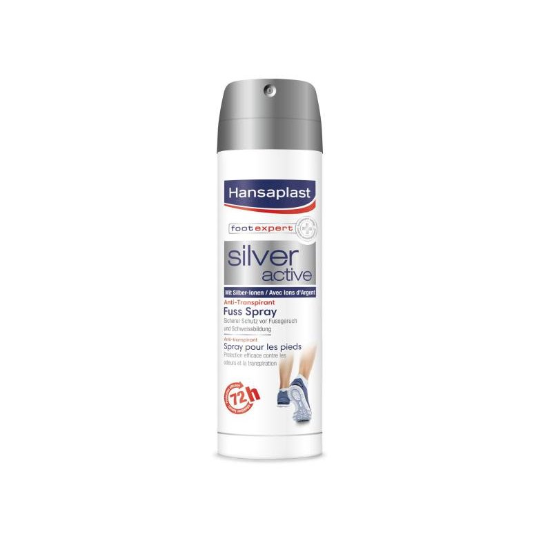 Hansaplast Silver Active liquid 150 ml Spray bottle