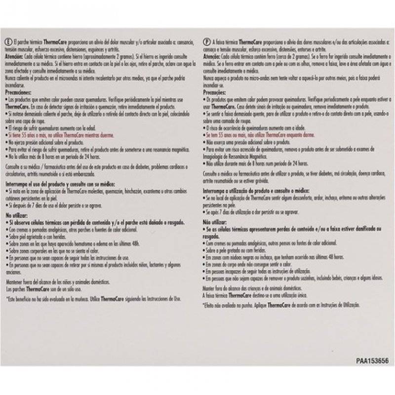 Thermacare Therapeutic Thermal Patch