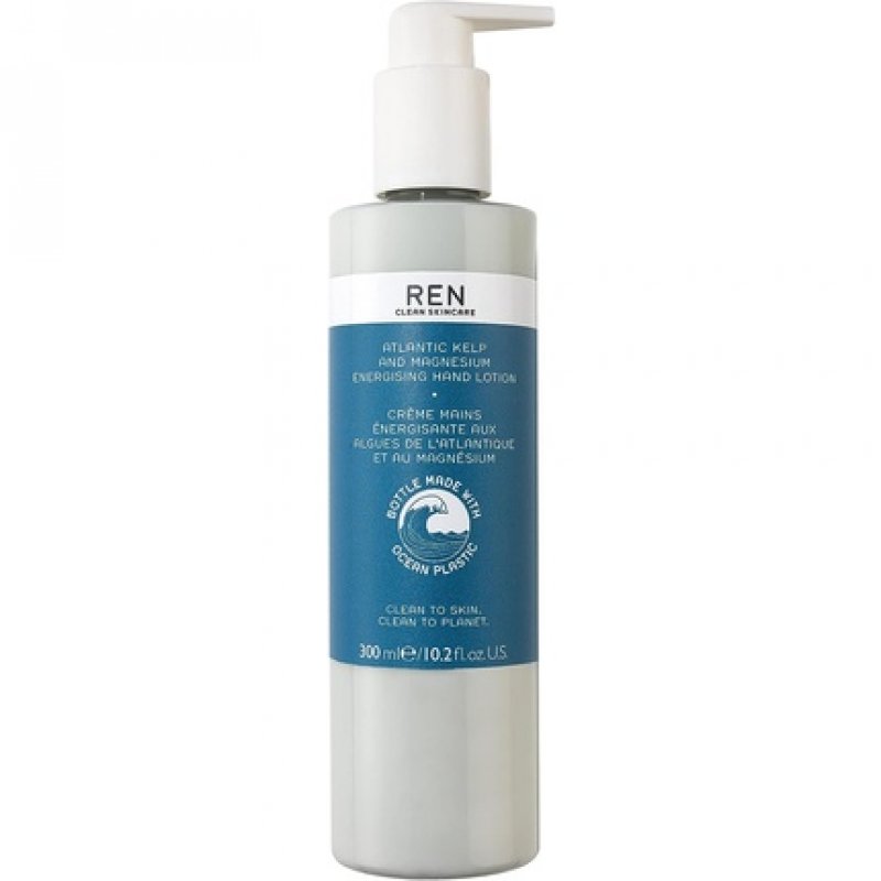 Ren Clean Skincare Atlantic Kelp And Magnesium Energising Hand Lotion 300ml
