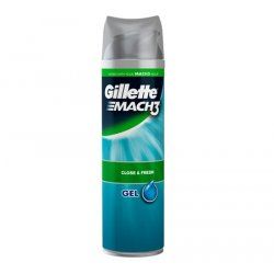 Gillette Mach3 Shave Gel Close and Fresh Gel de rasage Hommes 200 ml