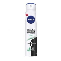 Nivea BlackWhite Invisible Fresh Antiperspirant Spray 250ml
