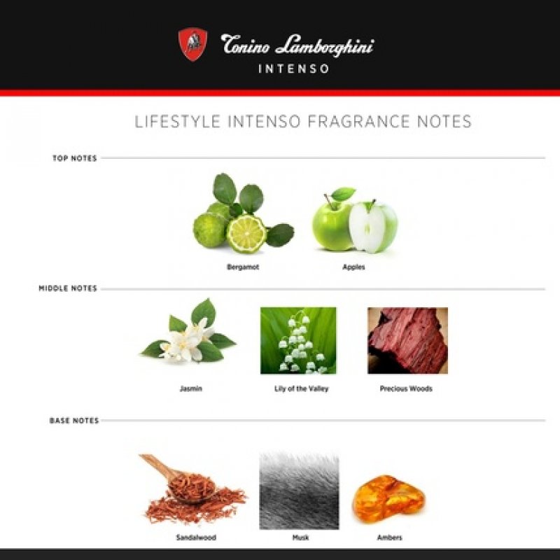 Tonino Lamborghini Intenso Eau de Toilette Spray 75ml Men's Fragrance from The Lifestyle Collection