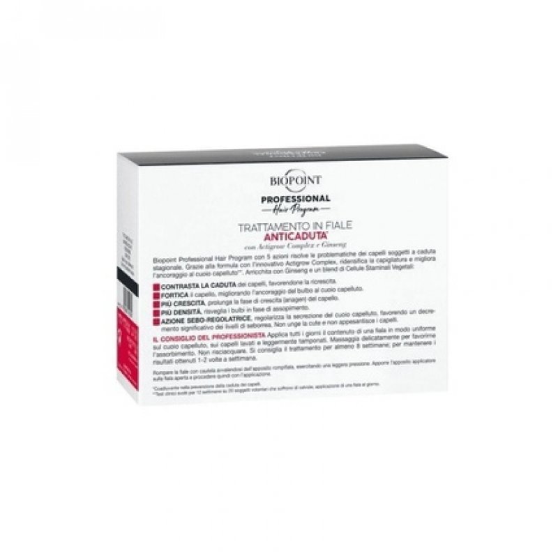 BIOPOINT Anti Hair Loss Ampoules 5 Actions 7ml