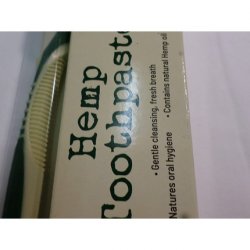 Hemp Toothpaste with Free Toothbrush