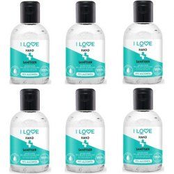 I Love Hand Sanitizer 70% Alcohol Moisturizing 100ml