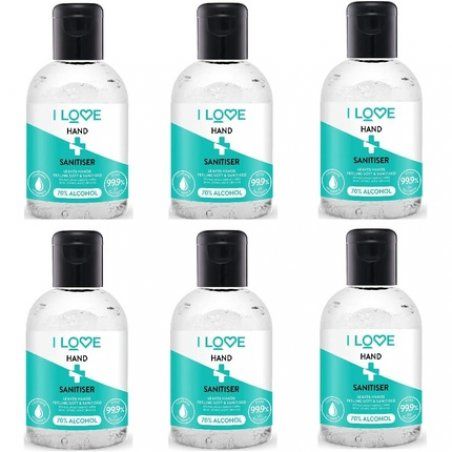 I Love Hand Sanitizer 70% Alcohol Moisturizing 100ml